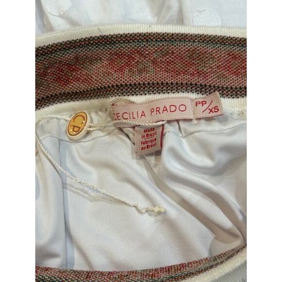 Anthropologie Cecilia Prado White “Lori” Tiered Maxi Skirt - Picture 9 of 10